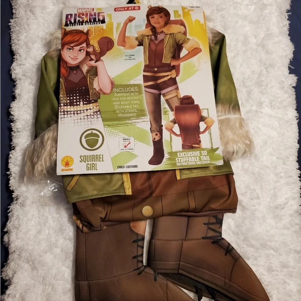 Marvel Rising SQUIRREL GIRL Costume | Medium 5-7 NEW!